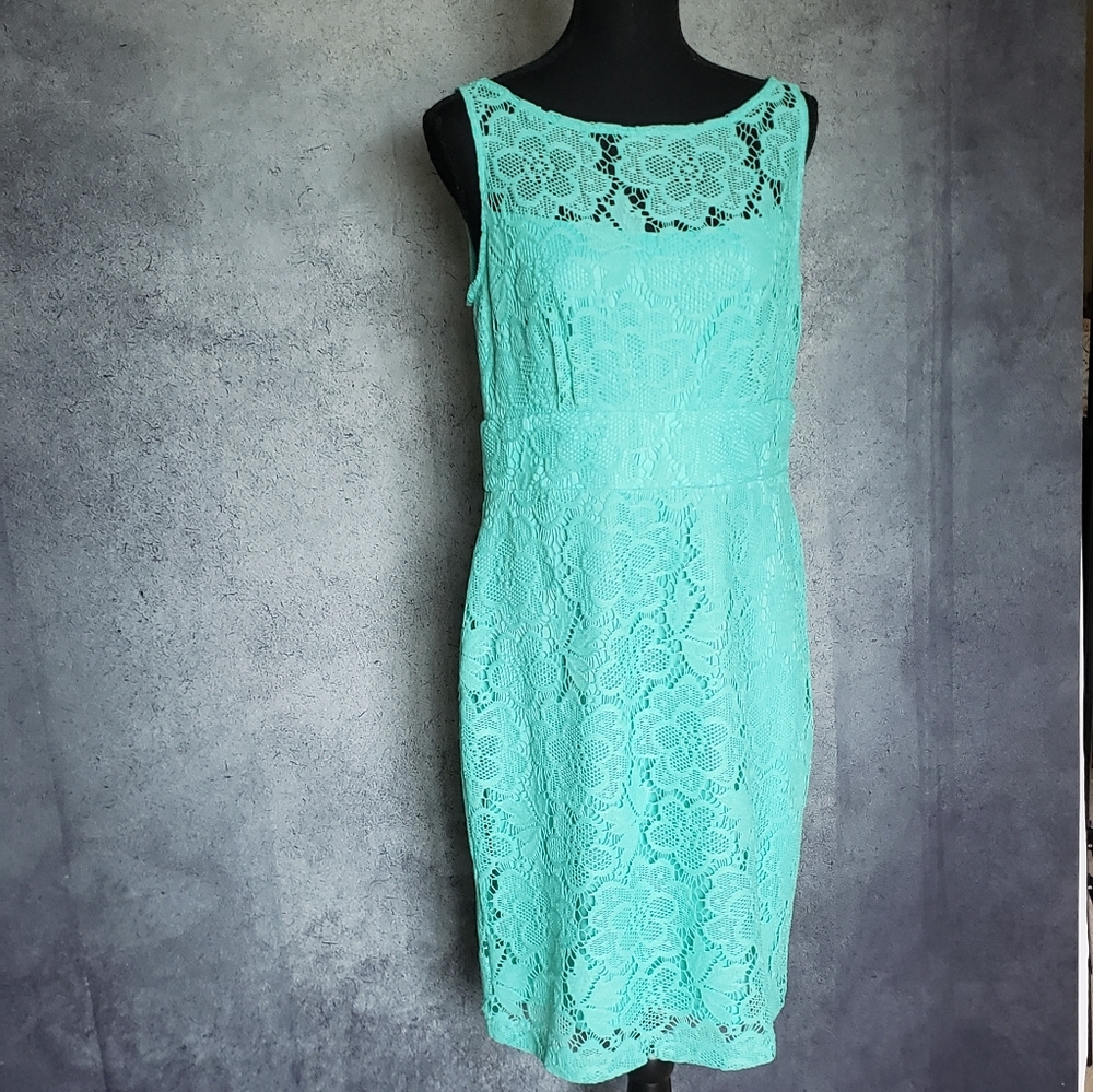 Darren Z Sleeveless Knee Length Dress Size 10